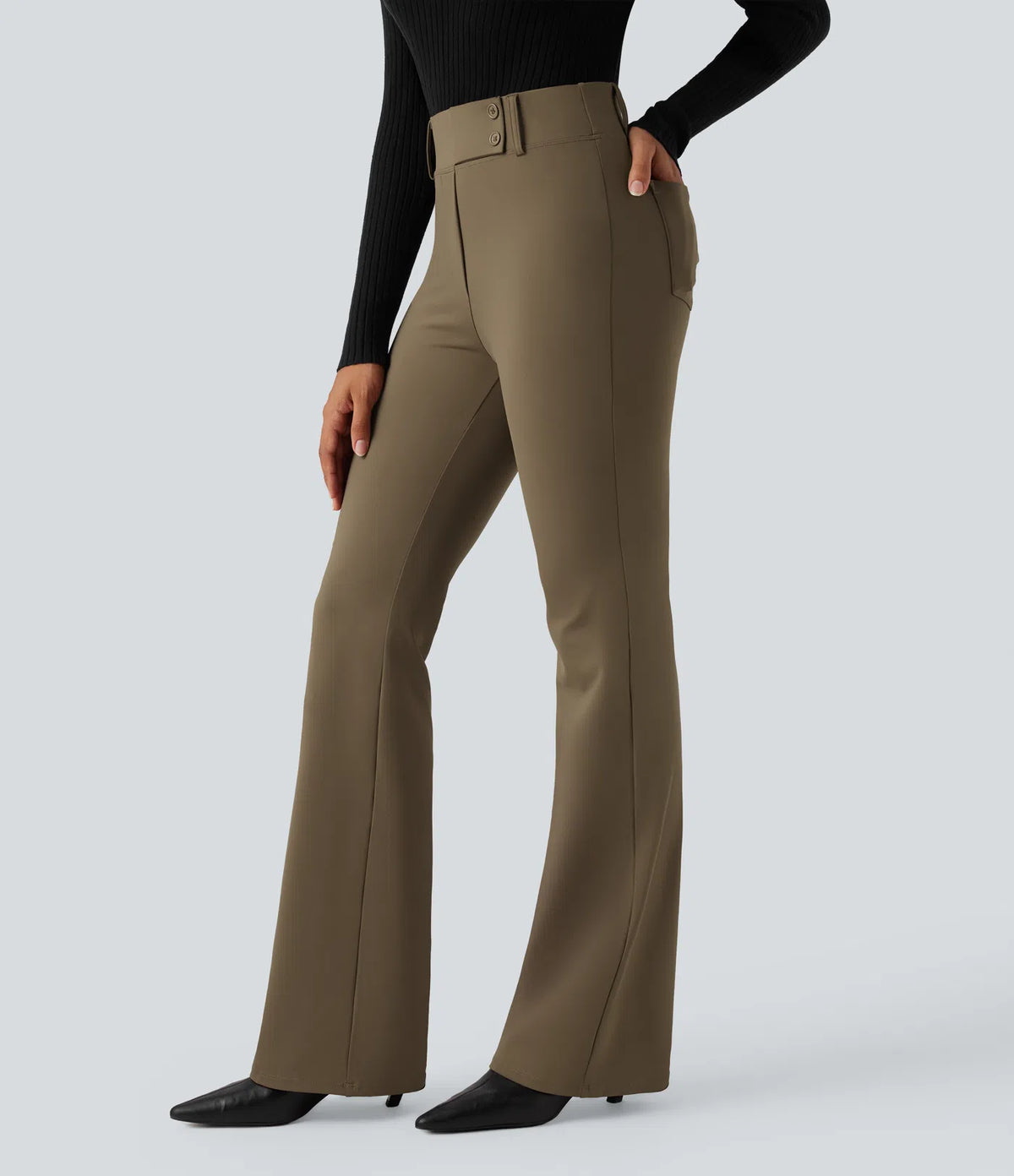 Pantalon évasé